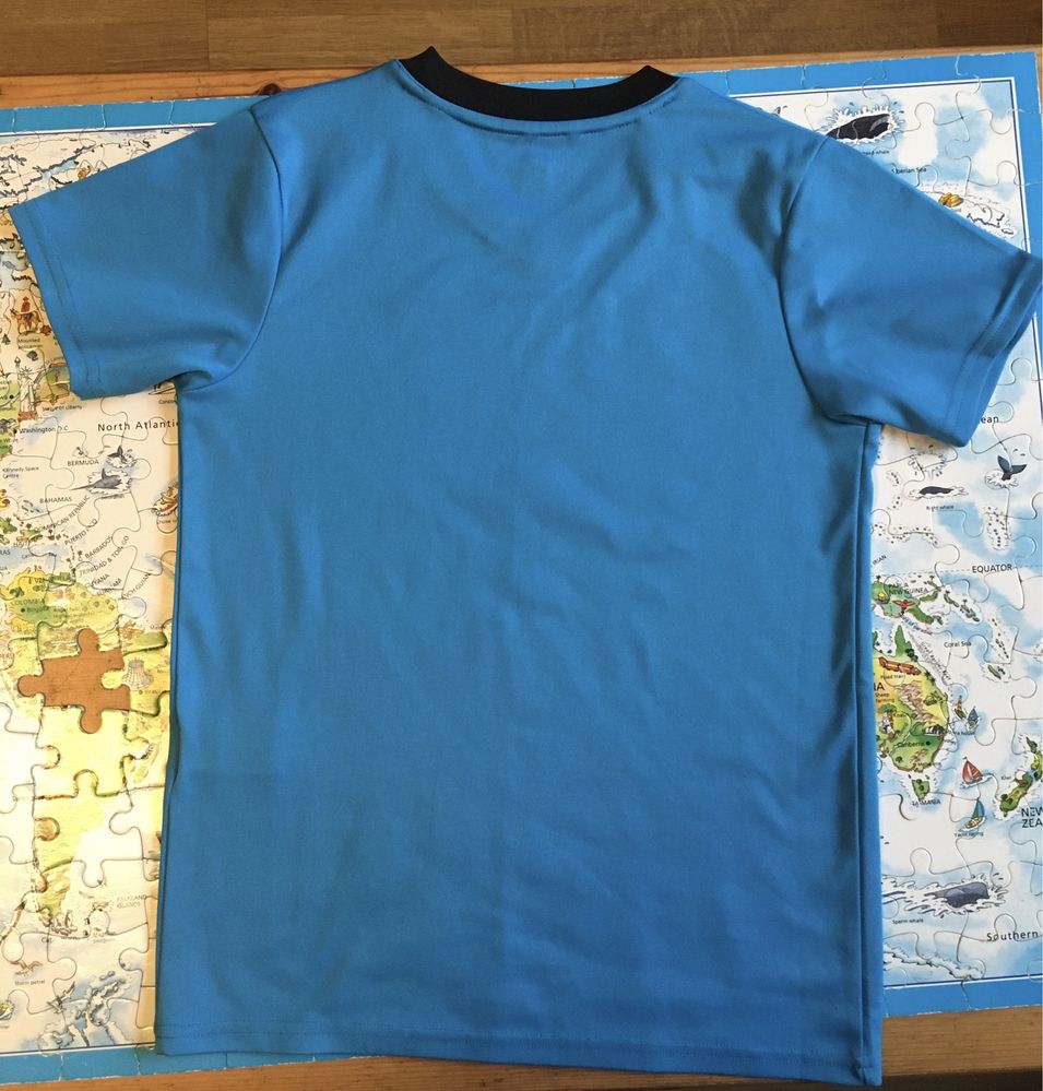 Bluzka sportowa, t-shirt chłopięcy Erima 140, niebieska