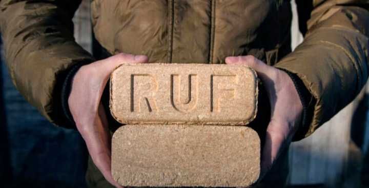 Продаж топливного брикету RUF