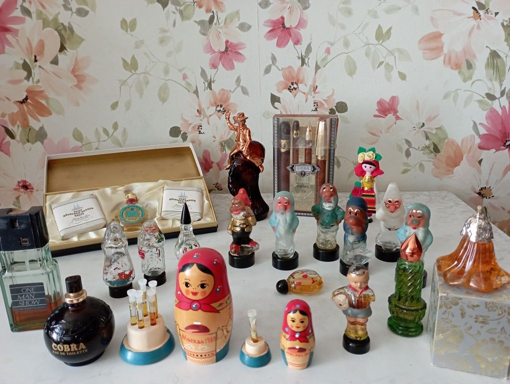 духи одеколоны винтаж коллекция