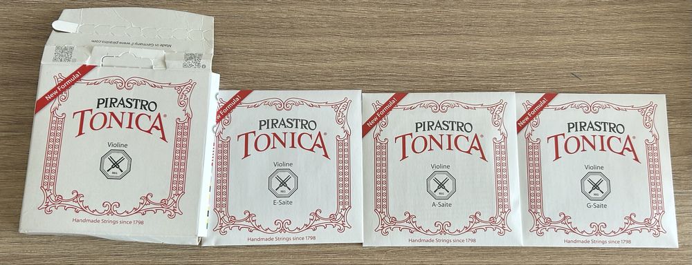 PIRASTRO Tonica struny skrzypcowe 1/2-3/4