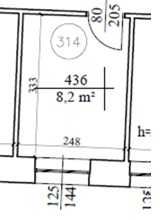 Lokal 8,2 m2 Pl. Trzech Krzyży