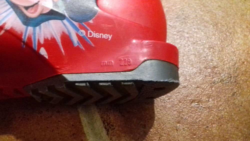 buty Tecnica długość wkładki 18,5 cm z myszką Miki