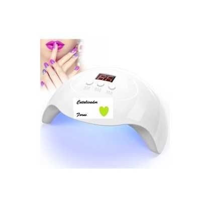Catalisador/ Forno UV LED 36 W 3 Temporizadores Profissional Unhas