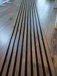 Lamele na płycie 46x270 ścienne panele dekoracyjne DĄB CRAFT ZŁOTY