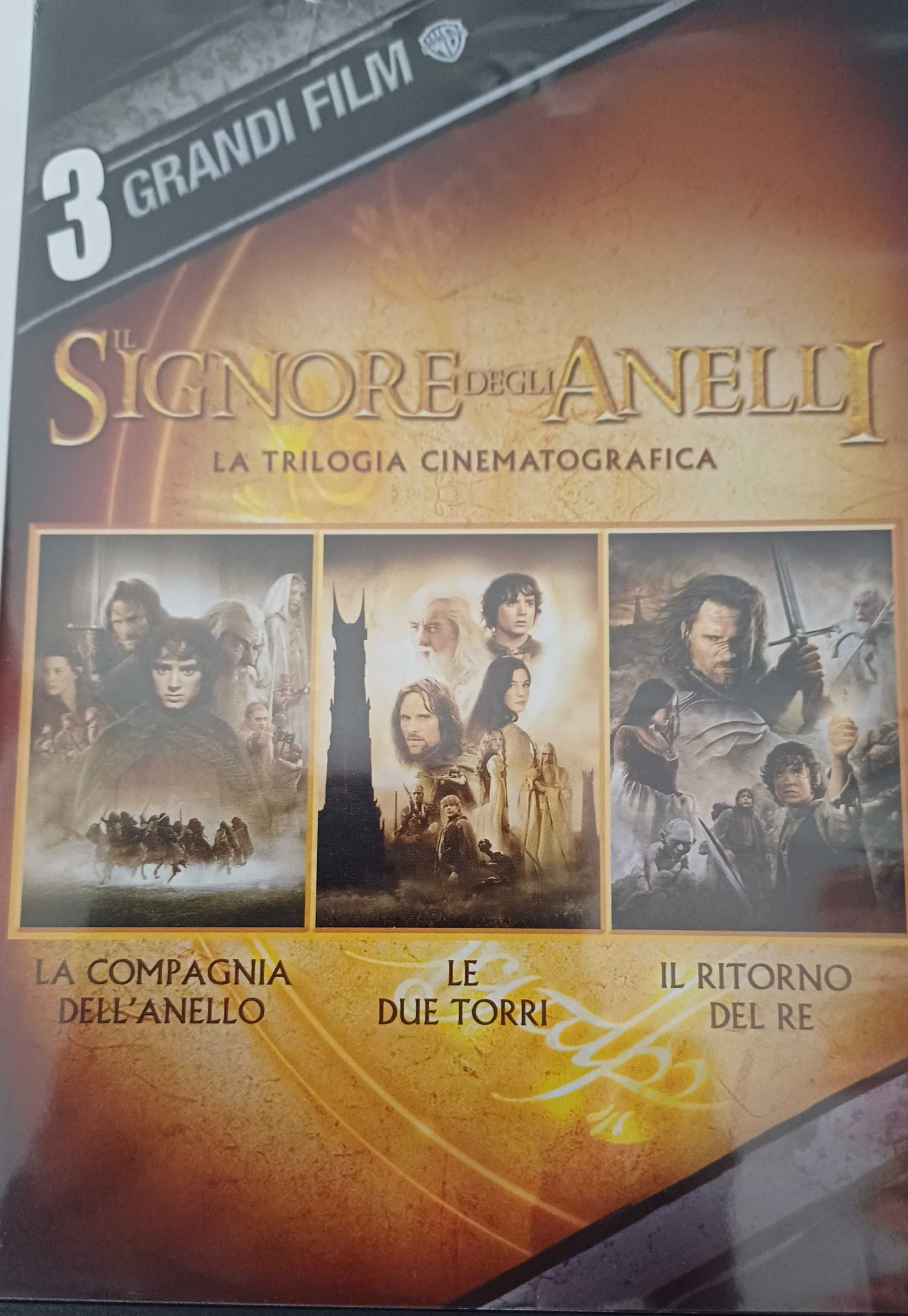 Kolekcja DVD Il Signore degli Anelli IT GB    bez polskiego, 3 płyty