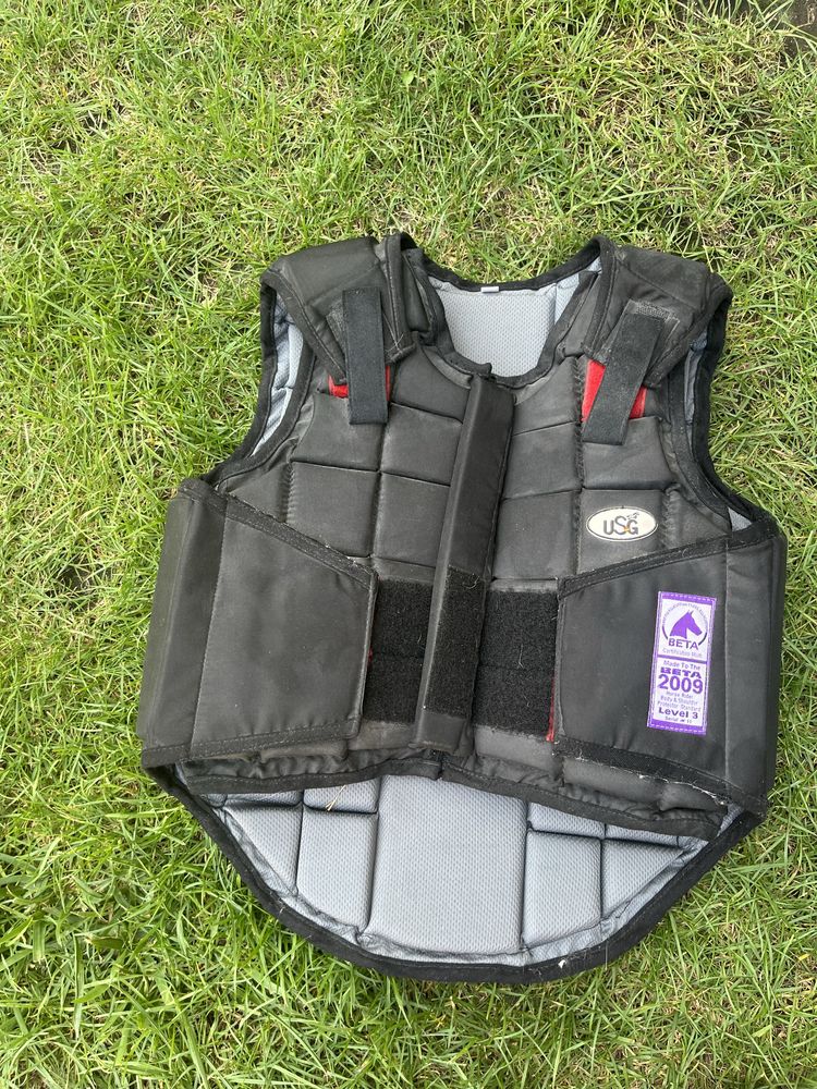 USG kamizelka ochronna FLEXI BLACK dziecieca, norma beta3 (level3)