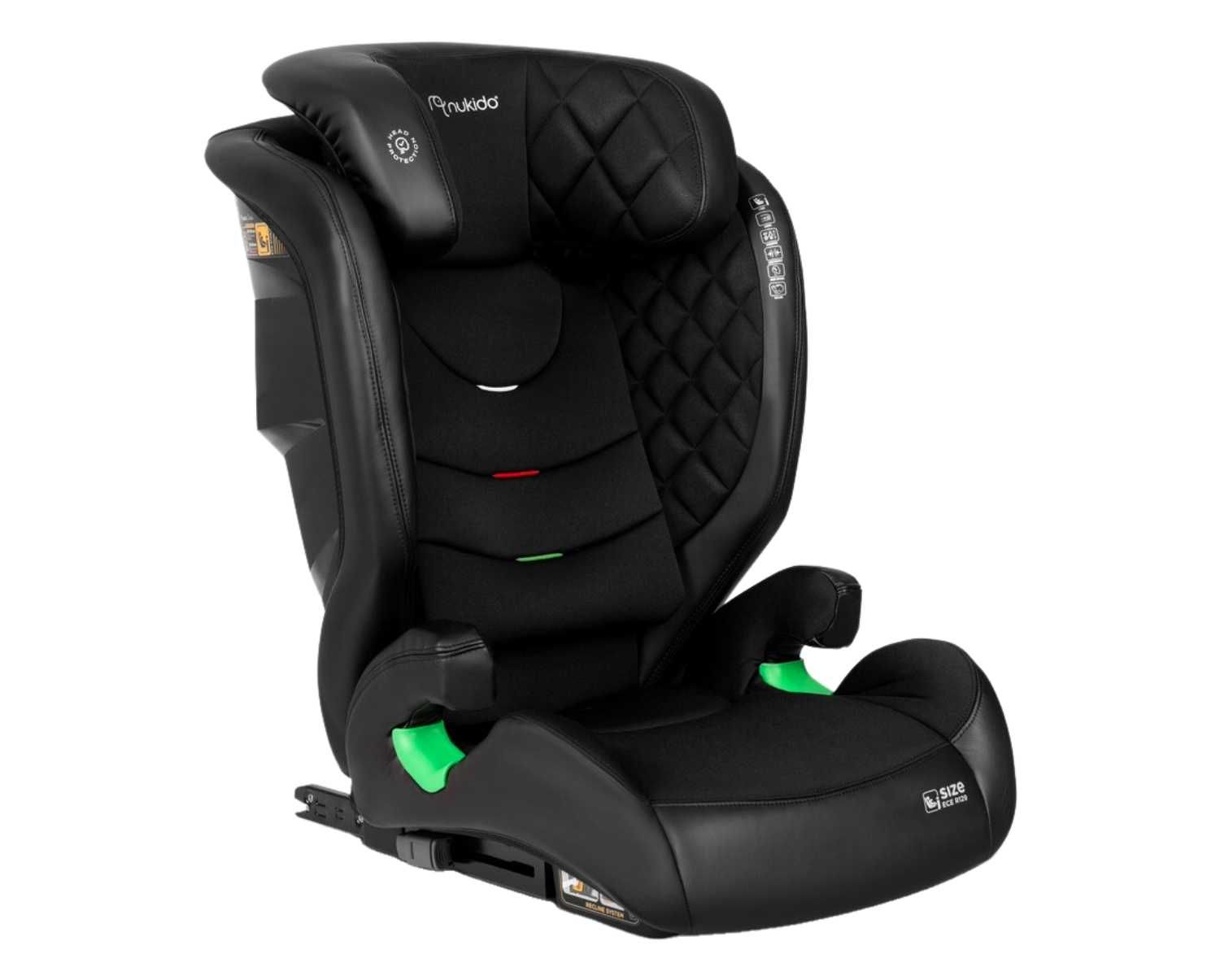 Fotelik Podstawka Samochodowy 2w1 ISOFIX 15-36KG NUKIDO LOUIS Dzieci