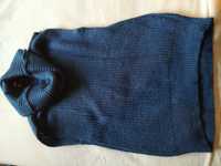 Camisola lã Azul escura S