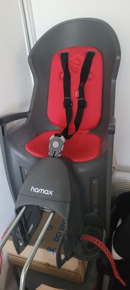 Fotelik rowerowy dziecięcy Hamax Buddy Decathlon