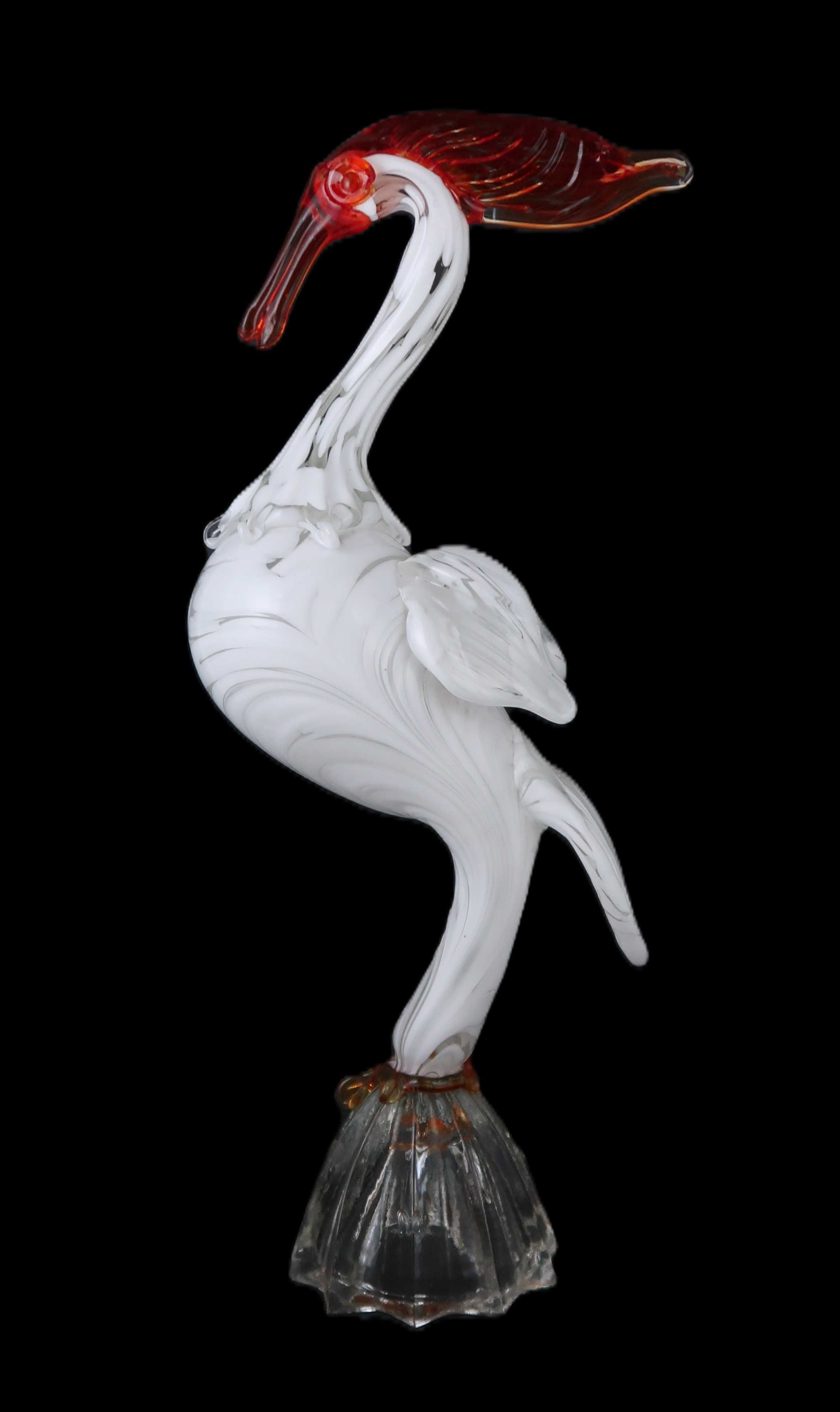 Grande Galo em vidro murano - 35 cm