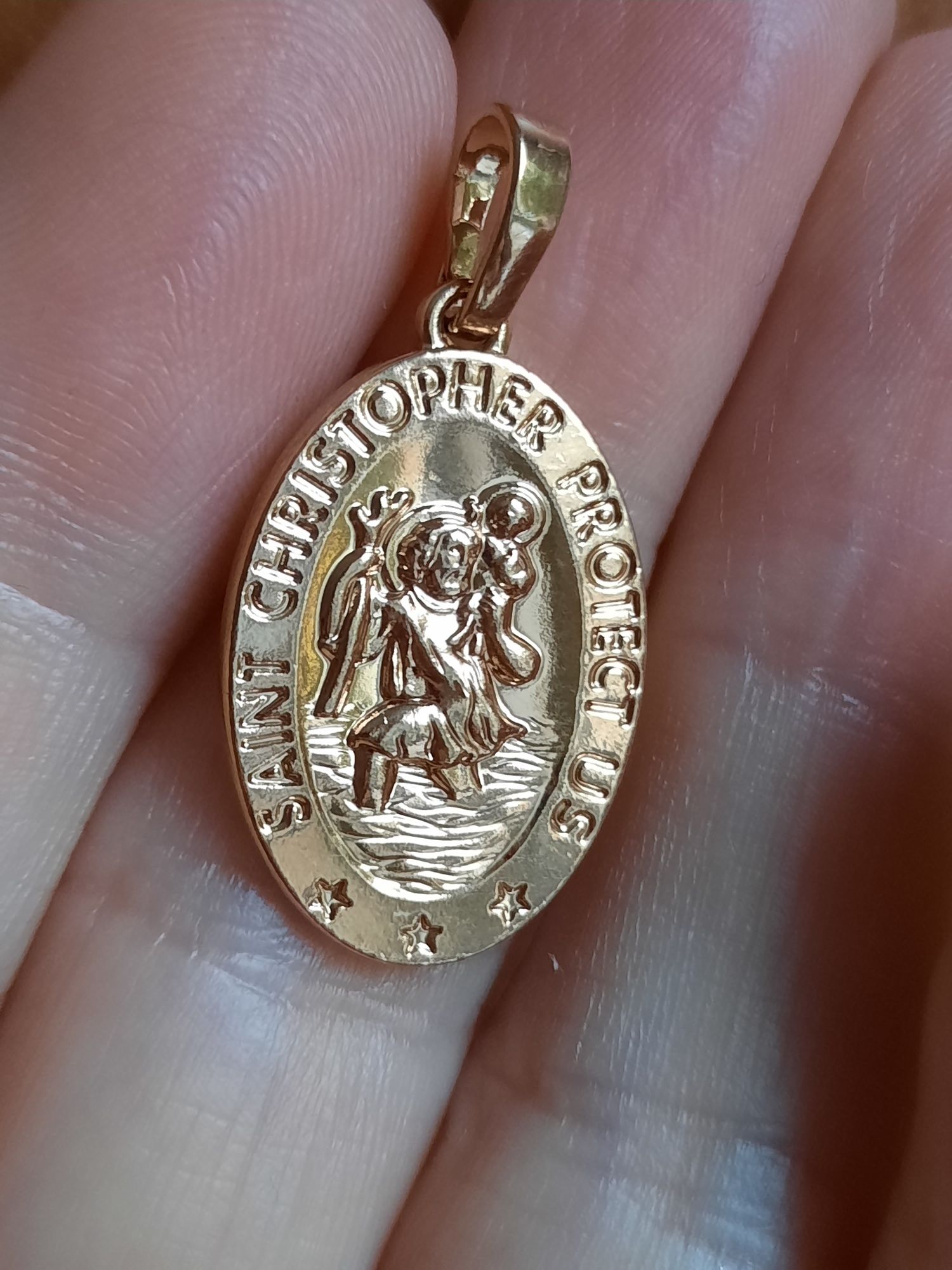Medalik świętego Krzysztofa patrona kierowcy