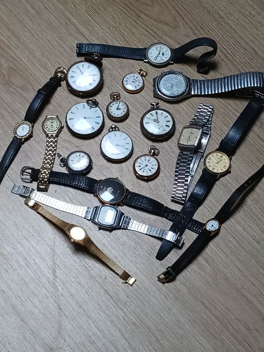 Vendo 18 relojos não estão a trabalhar