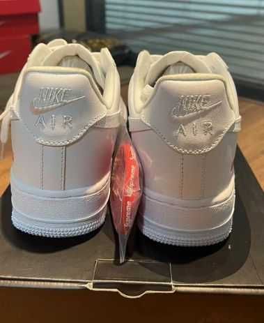 Nowiutkie/Trampki/NIKE/Air/Force/1/Low/Supreme/Biały:45