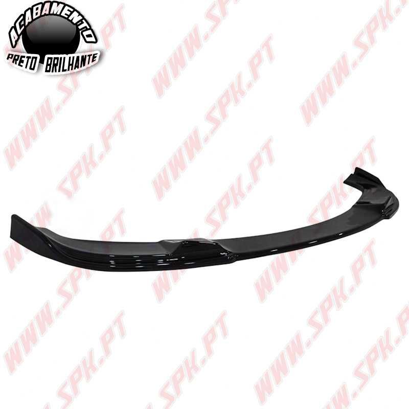 LIP SPOILER FRONTAL BMW E60 / E61 M (BLACK GLOSS) - Plástico ABS