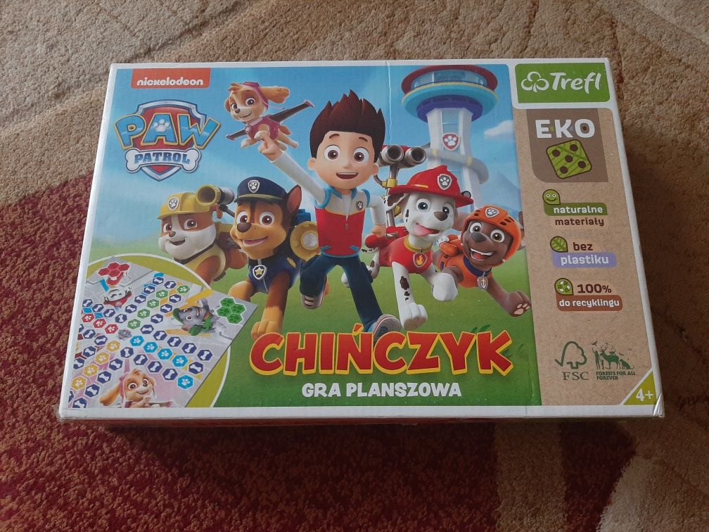 Chińczyk Psi Patrol Trefl EKO