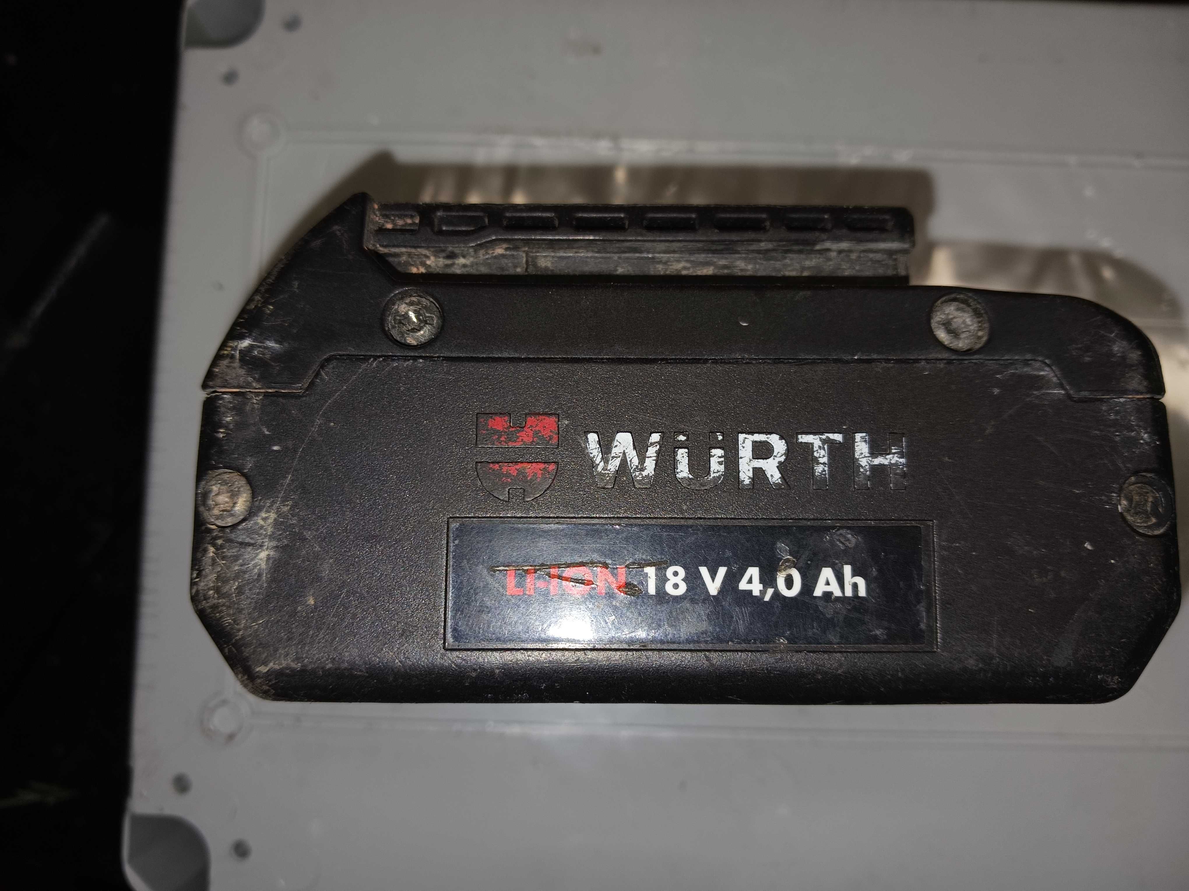 Akumulator bateria Bosch Wurth 18V 4Ah