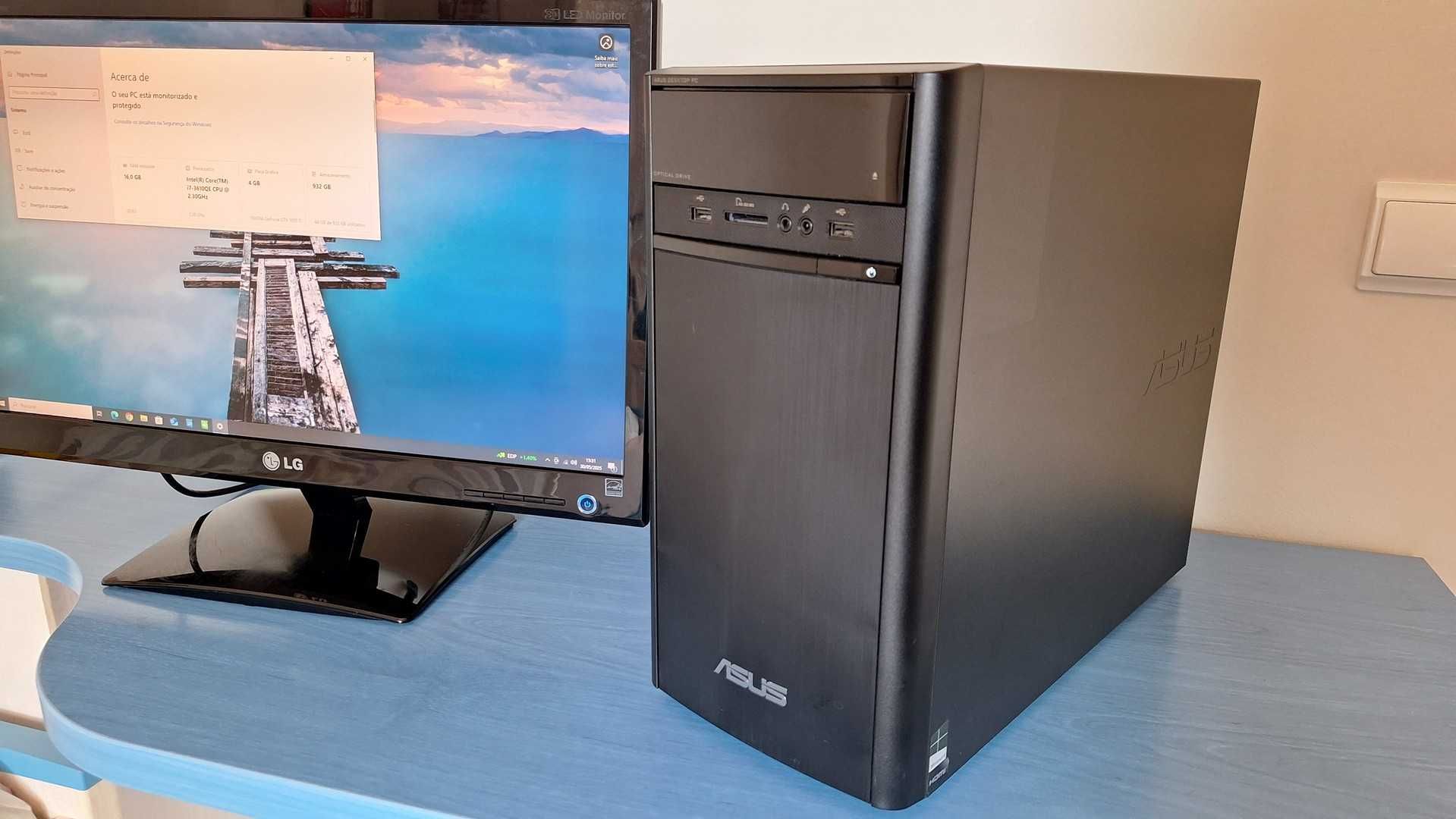 Asus Core i7 3.3GHz.- 16GB Ram- HDD 1TB- GTX1050Ti 4GB
