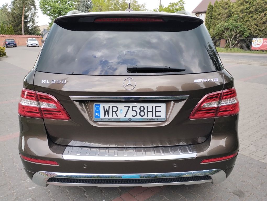 Mercedes ML AMG 2012r, 350 CDI, 258 KM, Automat cały oryginał śliczny