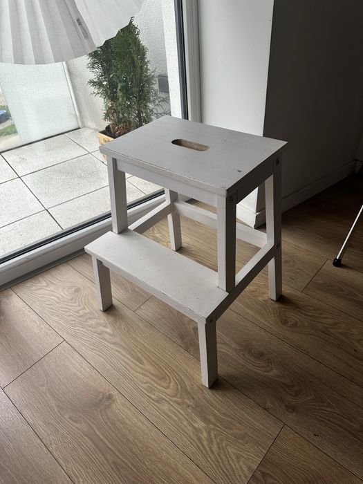 Ikea BEKVÄM biaty taboret ze schodkiem