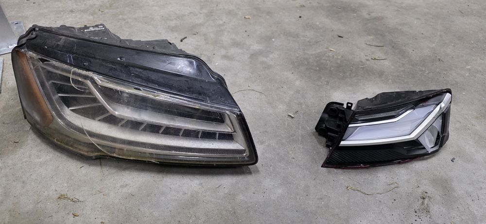 Lampa prawy przod a8 d4 lift