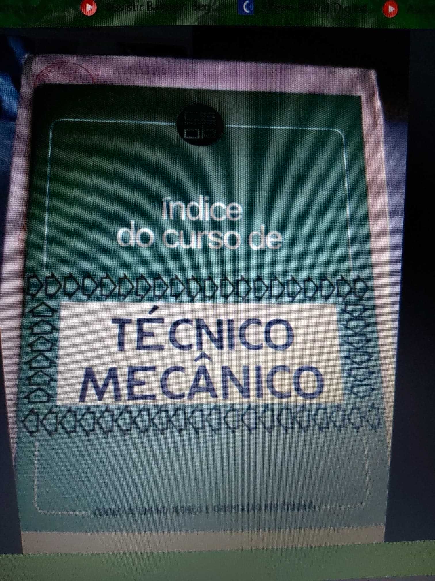 Livros de Mecânica e Metais (Raridades)