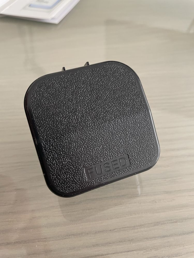 Wtyczka, przejściówka, adapter UK na eurowtyczkę (CEE 7 - BS1363-5)