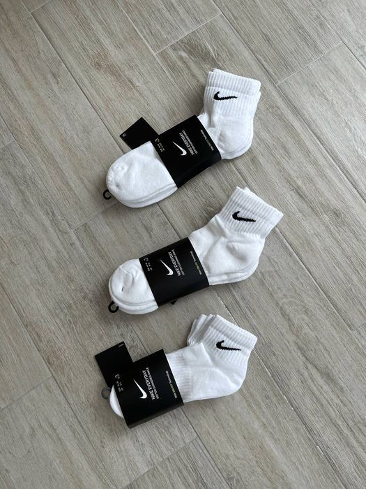 Шкарпетки Nike Everyday Cush SX7667-100 1уп=3пар Оригінал! 34-50