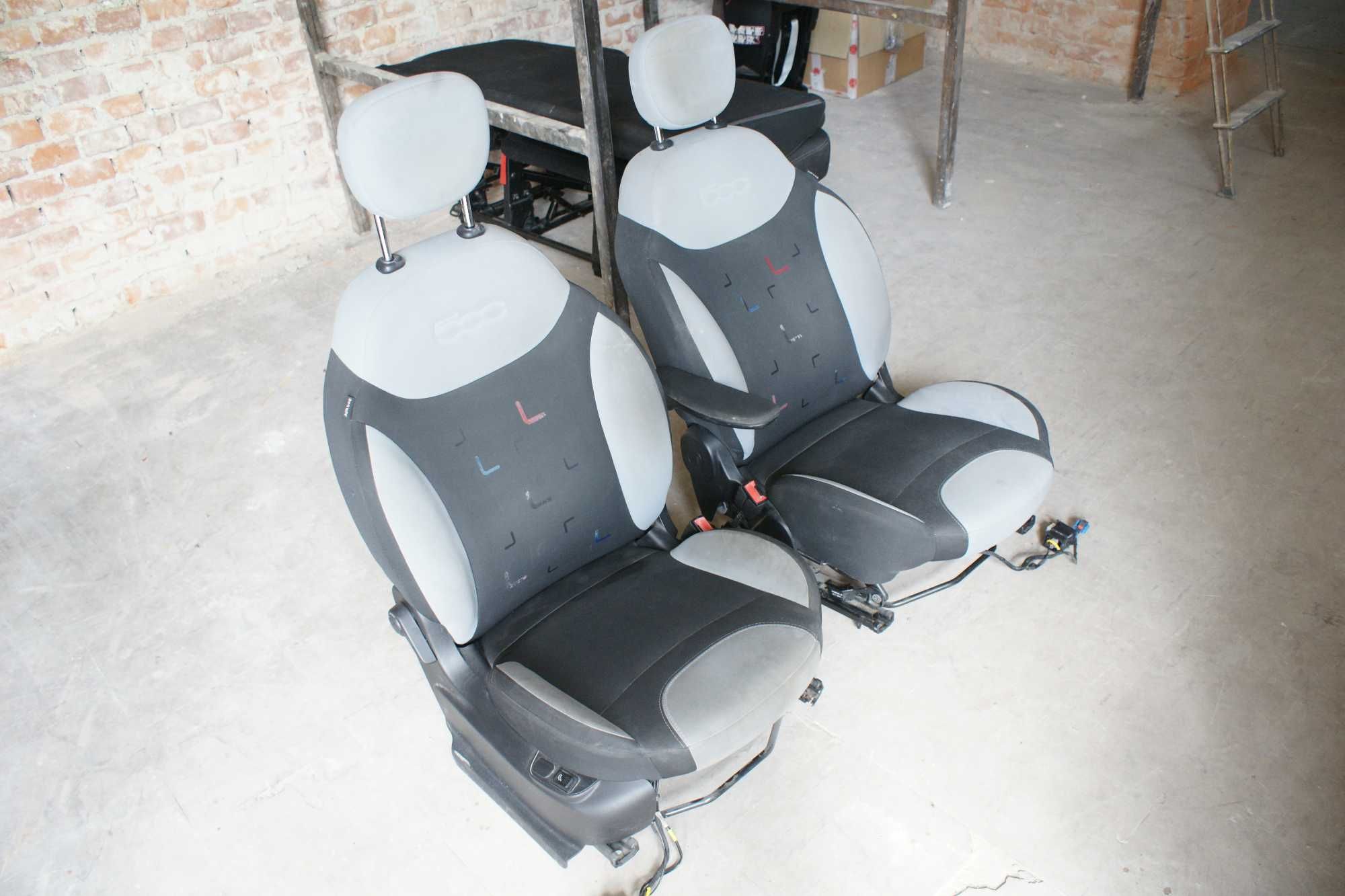 Fotel fotele przód podgrzewane grzane FIAT 500L 500 L