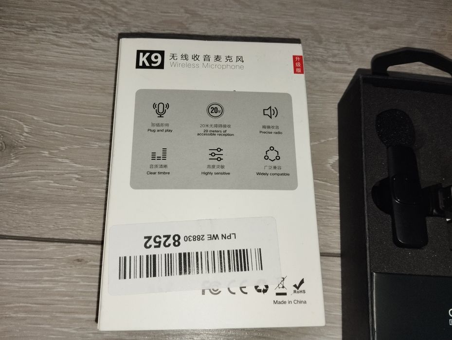 Mikrofon krawatowy K9