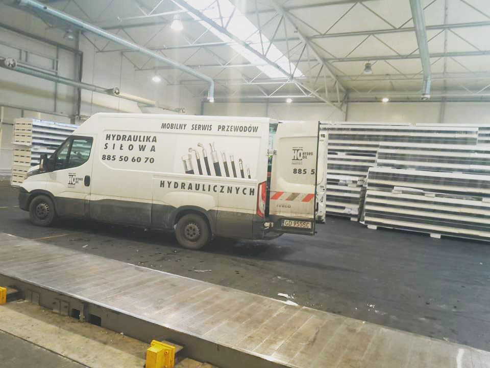 Mobilne zakuwanie węży hydraulicznych, wężę hydrauliczne