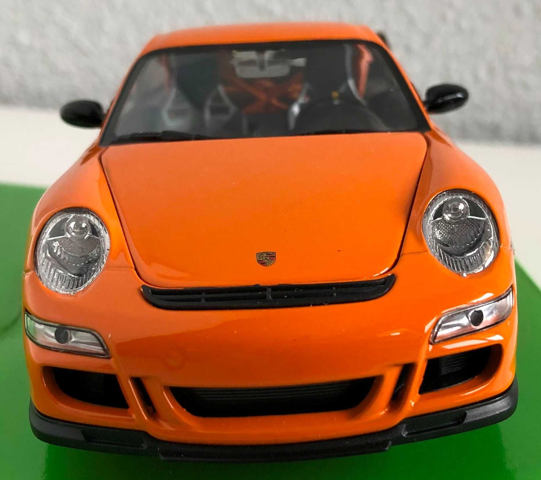 Porsche 911 GT3 RS samochód samochodzik auto model Welly 1:24