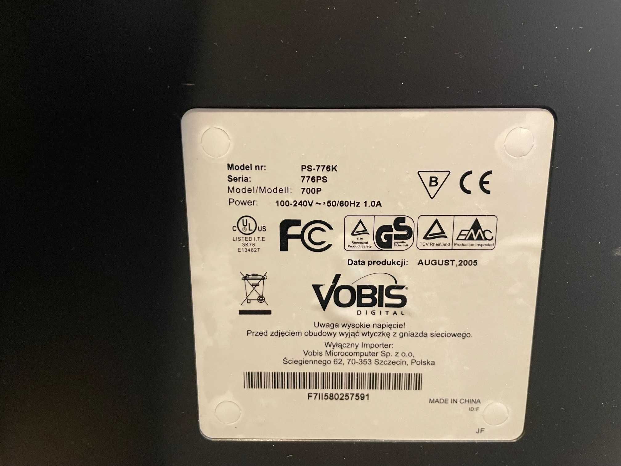 Monitor Vobis PS-776K 17” - [Sprawny]