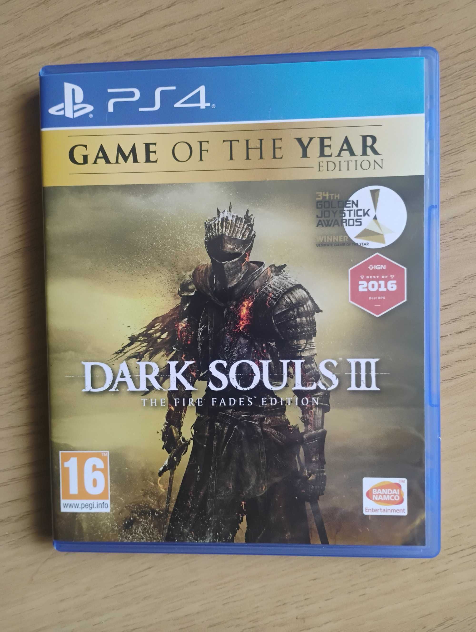 Dark Souls III 3 Fire Fades Edition GOTY PL PS4/PS5 Stan Bardzo Dobry