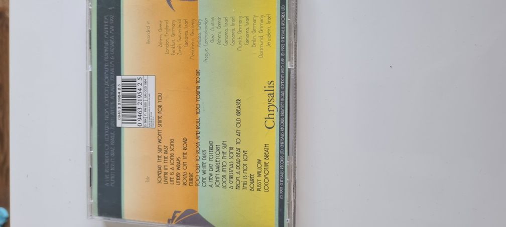 Jethro Tull - A Little Light Music CD