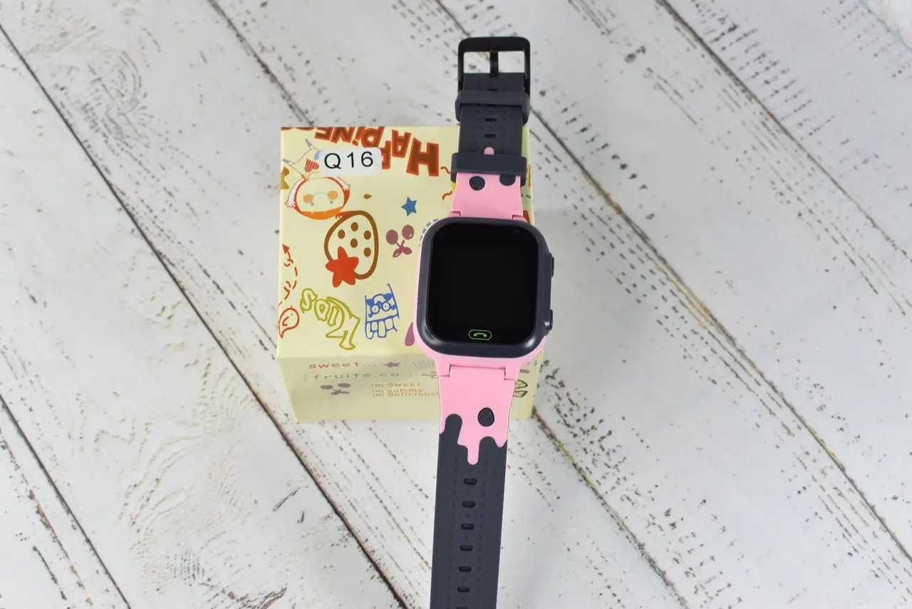 Дитячий годинник Smart Baby Watch Q16 Рожевий