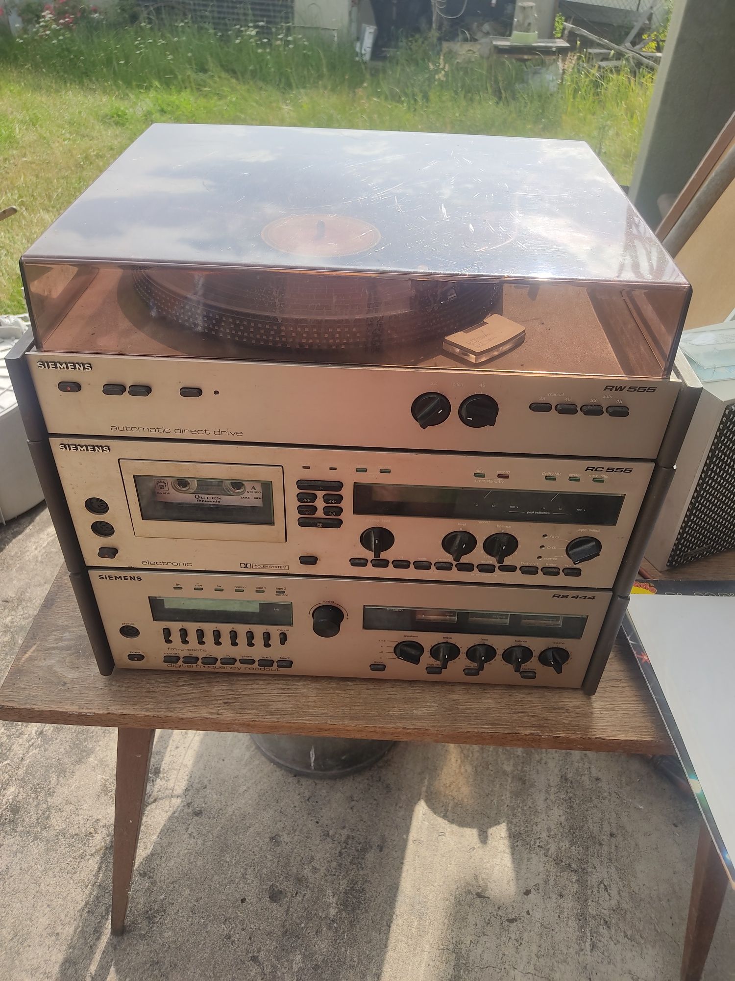 Wieże hi fi Kenwood Sony 313 Siemens technics Sharp