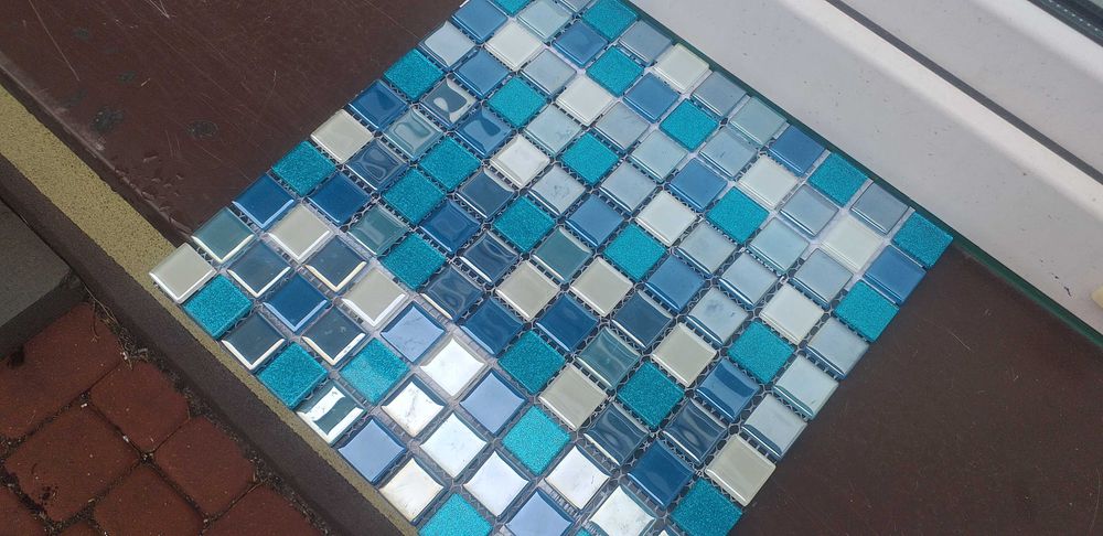 Mozaika marino 30x30 azul-