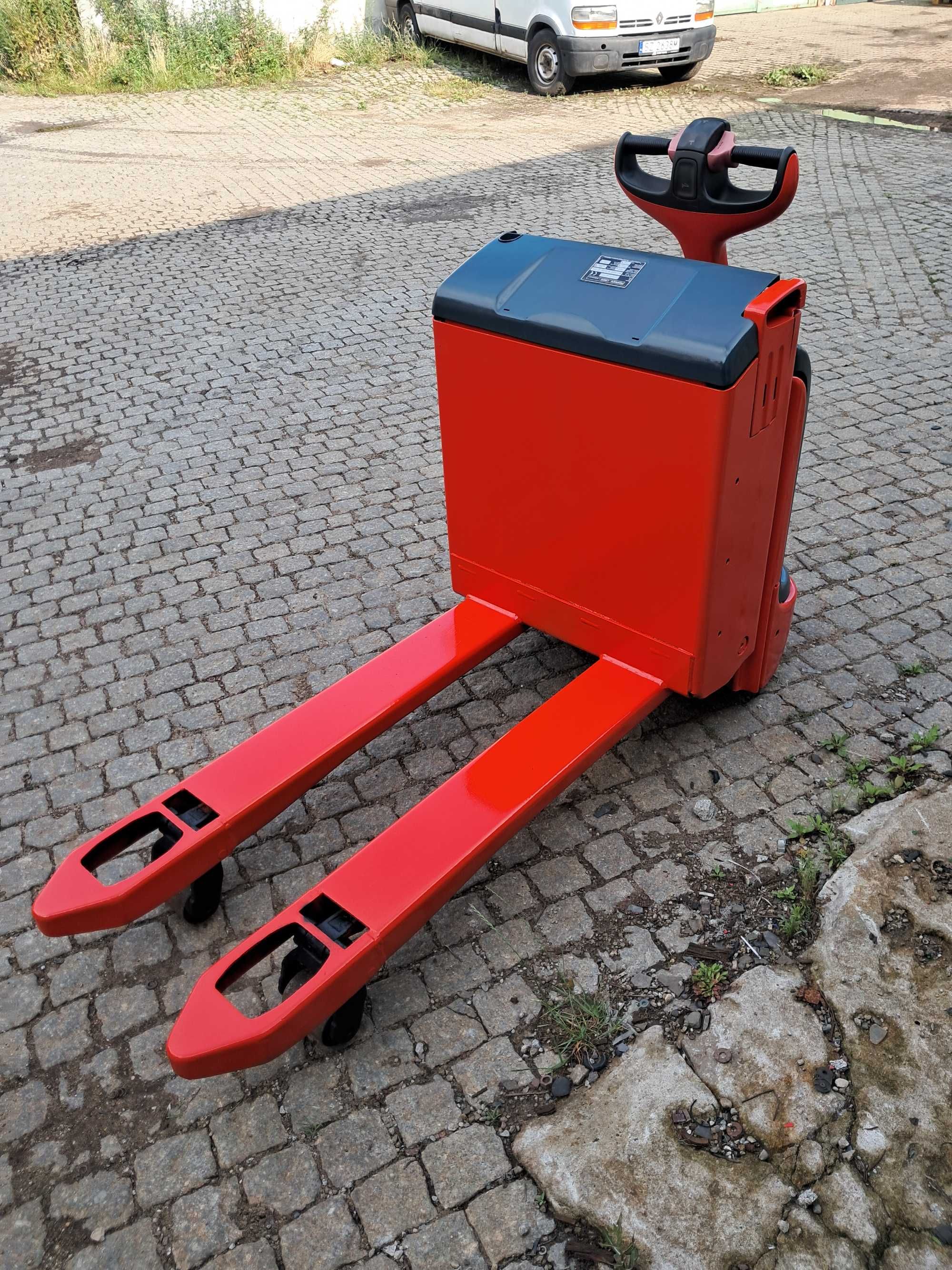 Linde T 18 ,wózek, paleciak elektryczny
