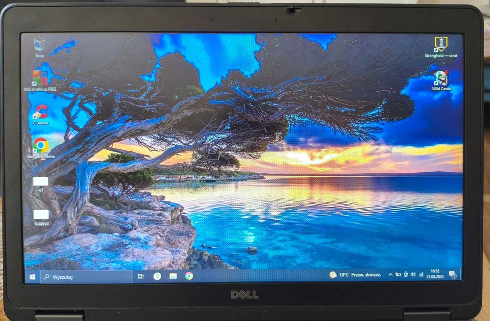 Dell Laptop Latitude E6540 komputer Win 10 PRO SSD  intel i7 8GB