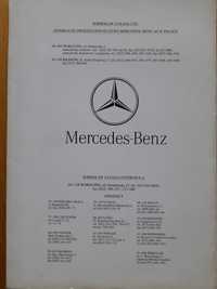 MERCEDES-BENZ prospekt teczka prasowa rok 1994