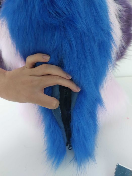 Fursuit lis różowy nowy