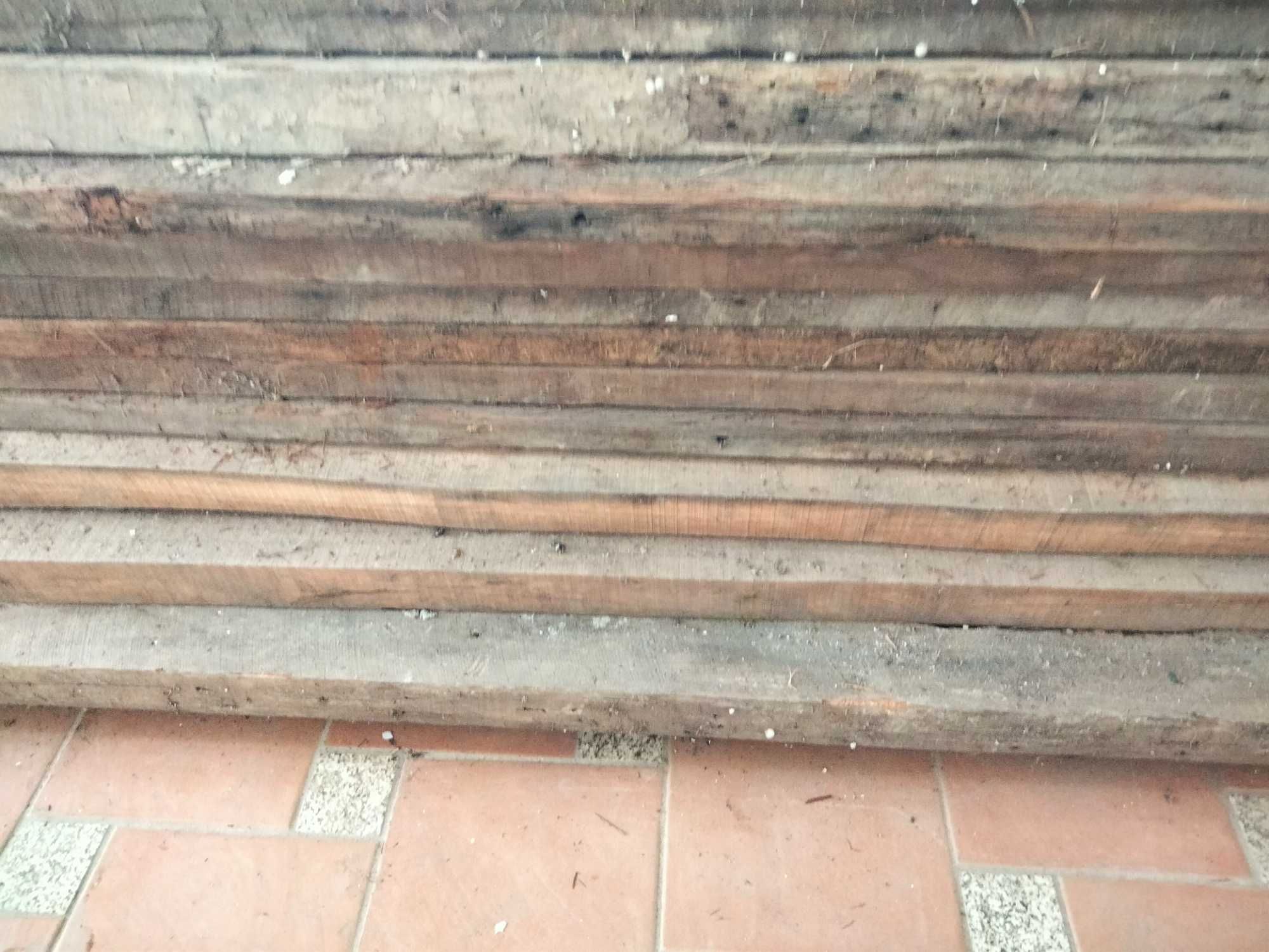 Vigas de Riga madeira antiga