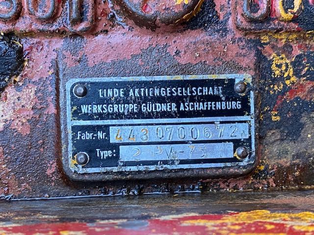 pompa hydrauliczna linde 2PV-75
