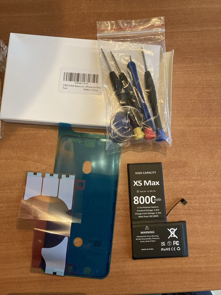 Аккумулятор для iPhone Xs MAX (8000 мАч), 2024