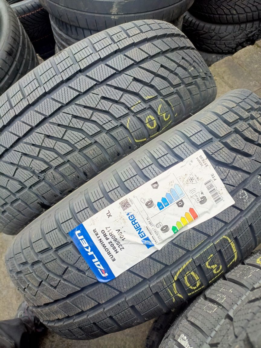 Nowe opony zimowe 235/60/17 Falken 2 sztuki 2024r