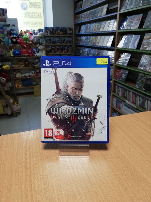 PS4 PS5 Wiedźmin 3 Dziki Gon PL dubbing Playstation 4 Playstation 5