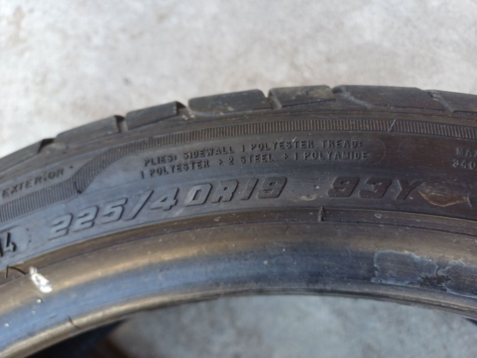 2 x lato 225 40 R19 93Y xl Goodyear Eagle F1 Asymmetric 2 RunFlat