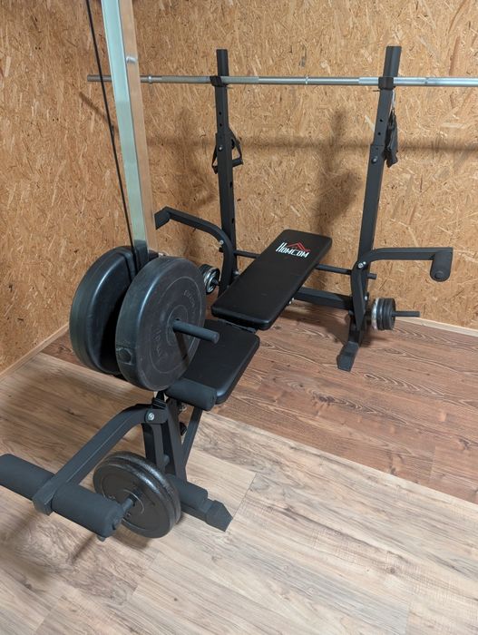 Multiestação de musculação (pesos e barra não incluído)