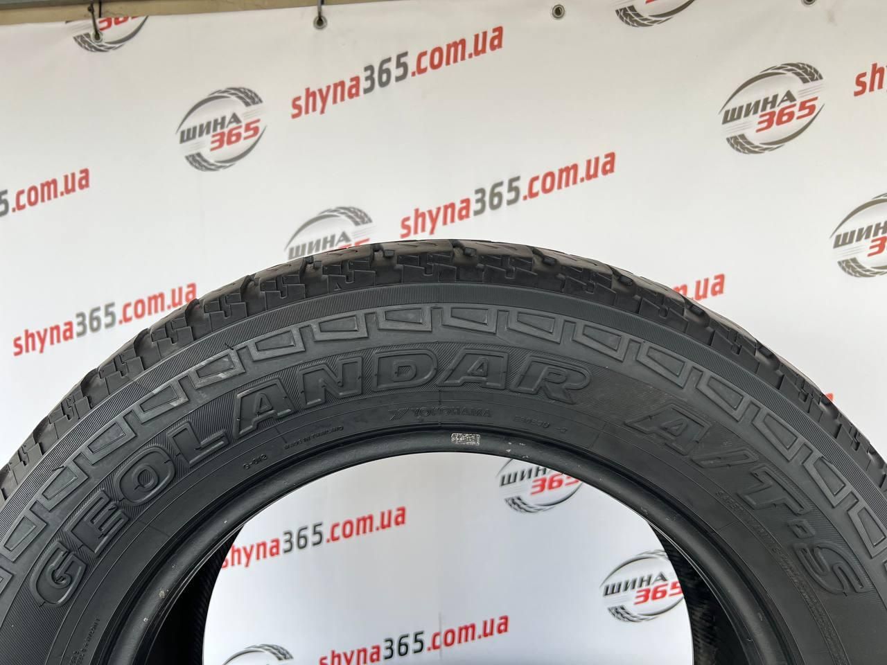 шини бу літо 265/60 r18 yokohama geolandar a/t-s 6mm