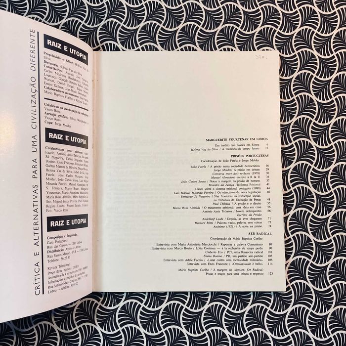 Revista Raíz e Utopia nº17/18/19